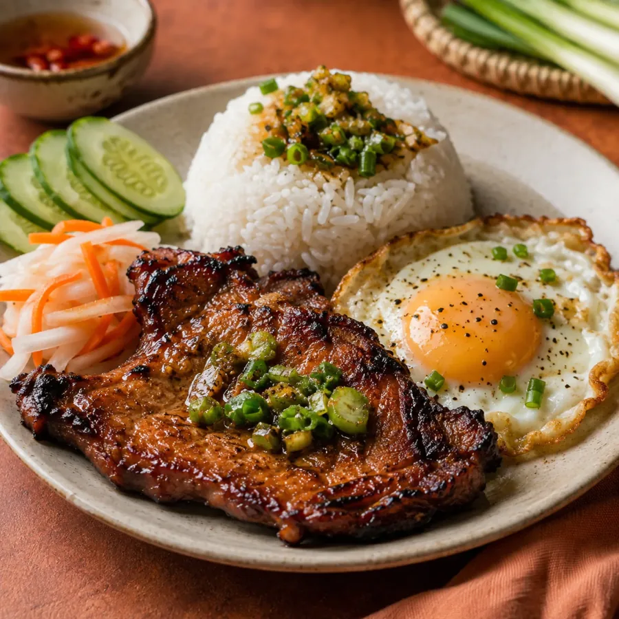 Ly cà phê sữa đá kèm bánh mì que — sau
